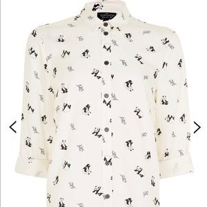Topshop panda shirt